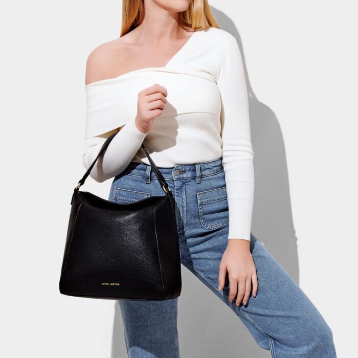 Katie Loxton Heidi Shoulder Bag - Black